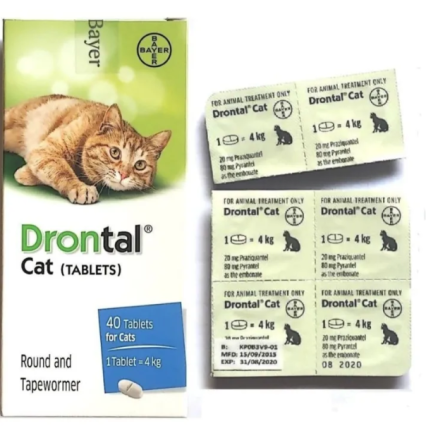 Drontal Cat Deworming Tablet