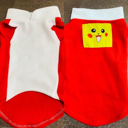 Red And White Jacket(Winter Stuff) for Puppy