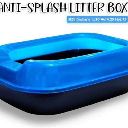 Anti-Splash Litter Box