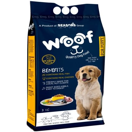 Woof Puppy Dog Food (3kg)