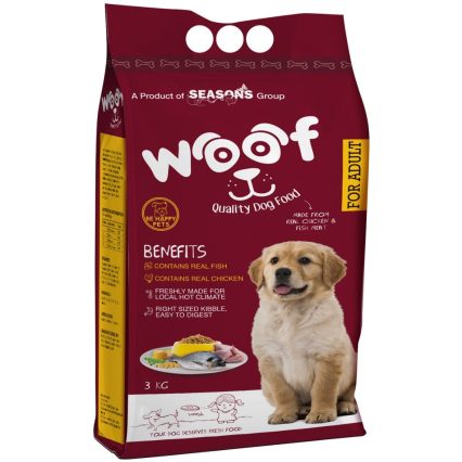 Woof Adult Dog Food (3kg)