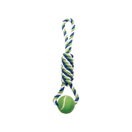 Dog Ball And Rope Toy
