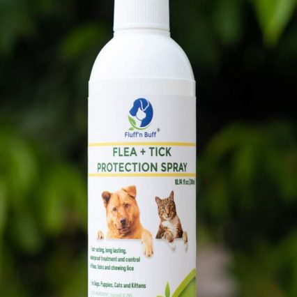 Fluff'n Buff Flea + Tick Protection Spray
