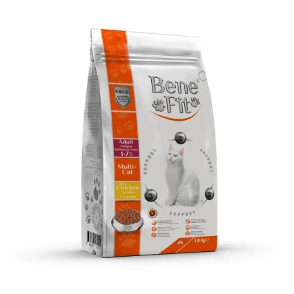 BeneFit Adult Multi-Cat Food-Chicken (1.5kg)