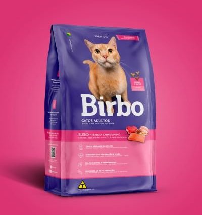Birbo Adult Cat Food- Chicken, Beef & Fish (1kg)