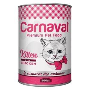 Carnaval Premium Kitten Tin Food-Chicken(400g)