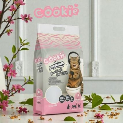 Cookie Premium Bentonite Cat Litter- Baby Powder (10L)