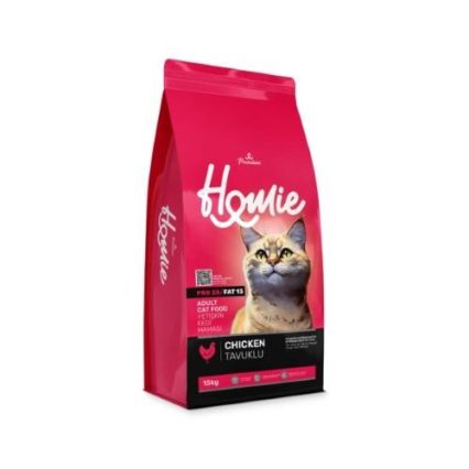 Homie Premium Adult Dry Cat Food – Chicken (Pro28/Fat13)