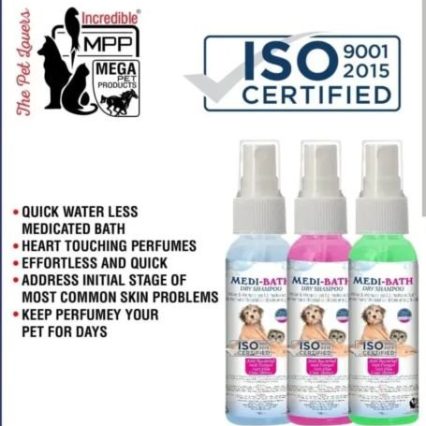 Medi-Bath Dry Shampoo For Cats And Dogs (200ml)