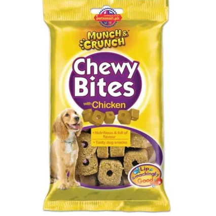 Munch & Crunch Chewy Bites With Chicken Dog Treats
