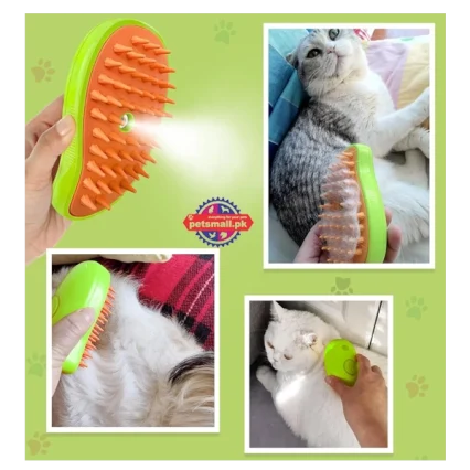 Pets Steam Massage Brush