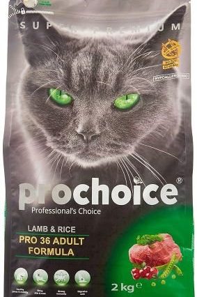 Prochoice  Adult Dry Cat Food-Lamb And Rice