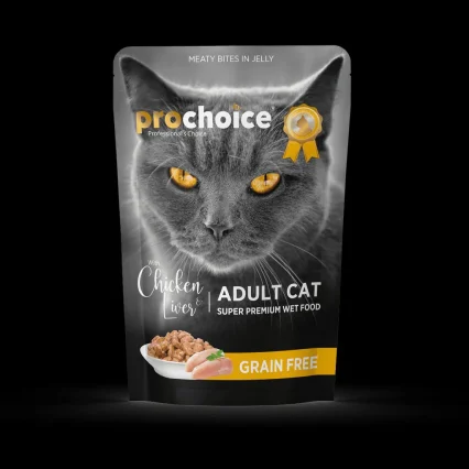 Prochoice Super Premium Wet Food For Adults-Chicken and Liver (85g)