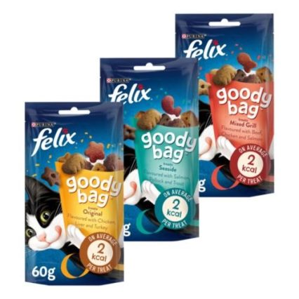 Purina Felix Goody Bag Cat Dry Treat (60g)