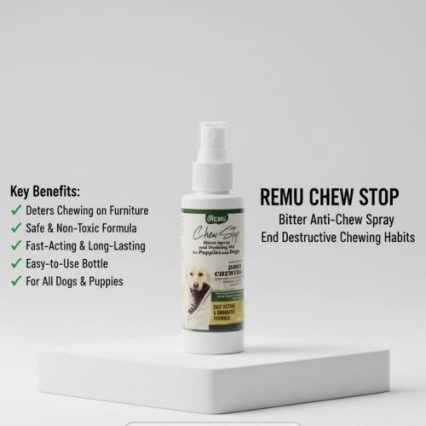 Remu Chew Stop For Puppies And Dogs (120ml)