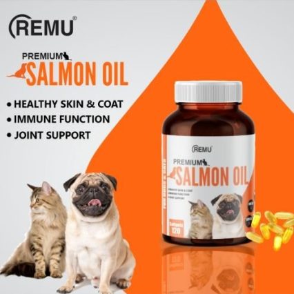 Remu Premium Salmon Oil (120 Softgels)