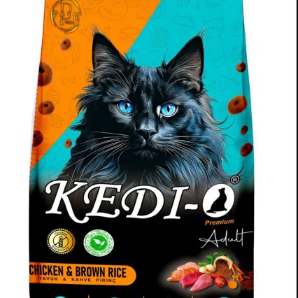 Kedio Cat Food-Chicken & Brown rice (1kg)