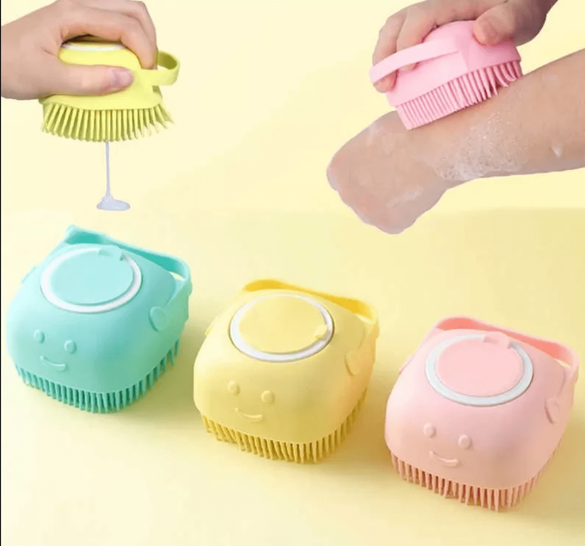 Silicone Massage Bath Brush