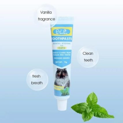 ToothPaste Dental Hygiene For Cats-Vanilla Taste (70g)