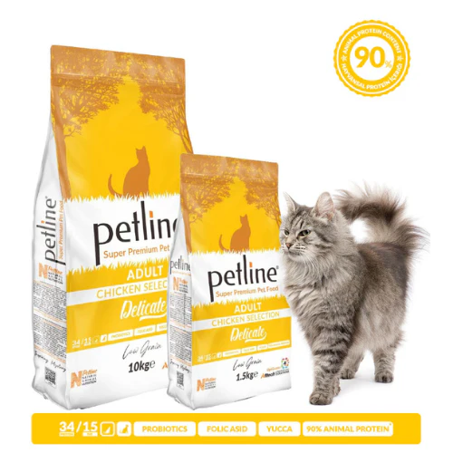 Petline Super Premium Adult Dry Cat Food-Chicken Selection