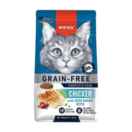 Wanpy Grain-Free Adult Dry Food-Chicken (1.5kg)