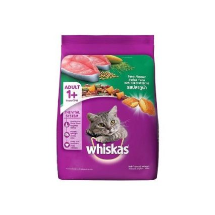Whiskas 1+ Adult Dry Cat Food-Tuna Flavour (2kg)