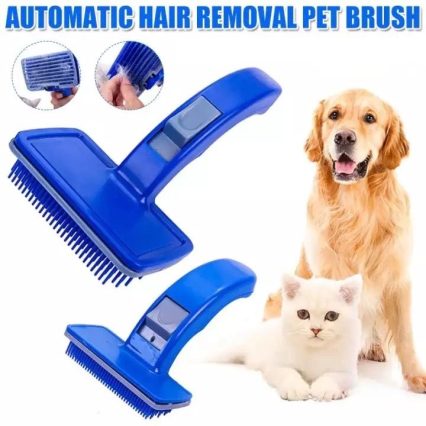 Push Button Brush for Pets