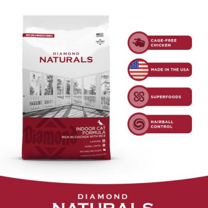 Diamond Naturals Indoor Dry Cat Food 1kg