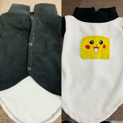 Black And White Puppy Jacket(Winter Stuff) for Puppy