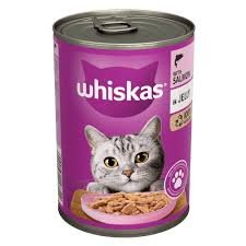 Whiskas Jelly Tin-Salmon (390g)