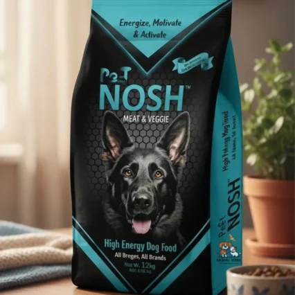 Pet Nosh High Energy Adult Dog Food-Meat & Veggie