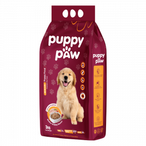 Puppy Paw Puppy Food 3kg Chicken Flavour