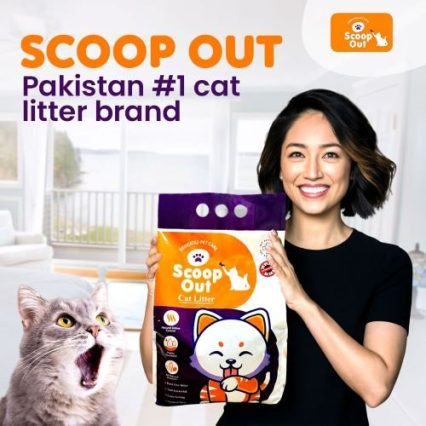 Scoop Out Cat Litter-Lavender