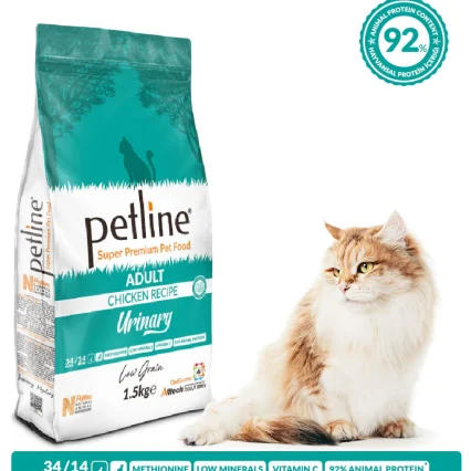 Petline Super Premium Adult Urinary Cat Food Chicken Selection (1.5kg)