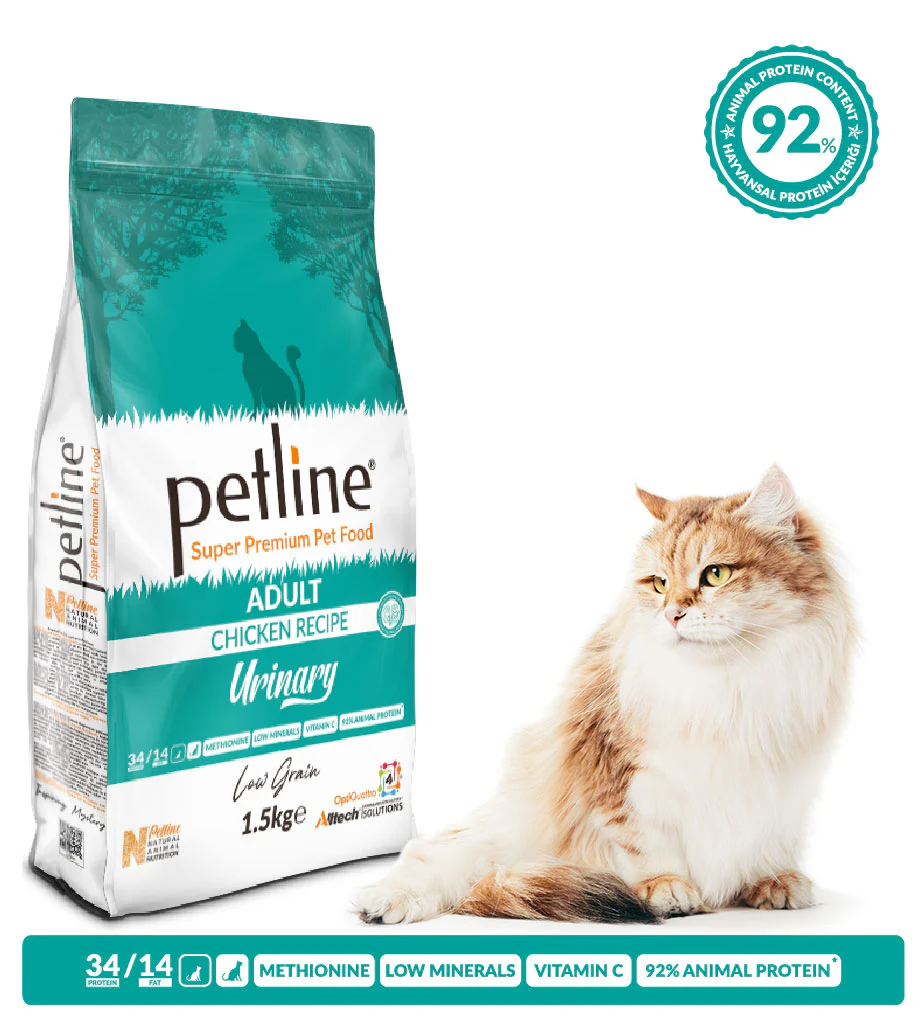 Petline Super Premium Adult Urinary Cat Food Chicken Selection (1.5kg)