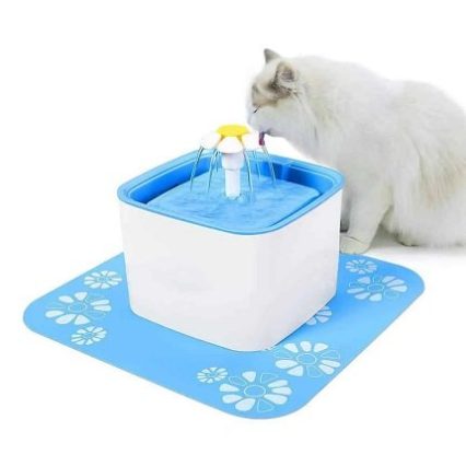 Pet Drink Well Automatic Cat Water Fountain 2.5L